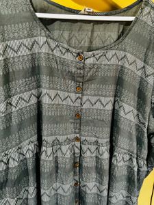 Plus size soft cotton kurta - 5XL