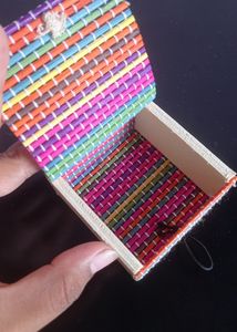 mini wooden box.