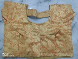 pretty shimmry blouse.