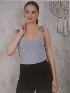 Ribbed Tie-Strap Tank Top