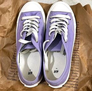 H&amp;M CANVAS SNEAKERS LAVENDER COLOR EUR 40