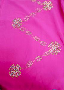 Embroidered Pink Top