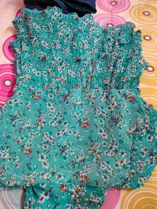 Flared Denim Trouser &amp; New Top