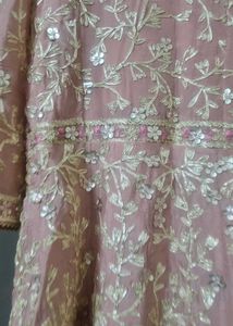 Anarkali With Gharara Gotta Work