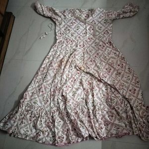 Floral Print Kurta