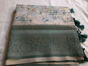 Elegant Floral Saree