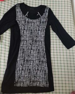 Chic Black & White Dress