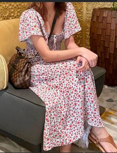 Zara Floral Midi Dress