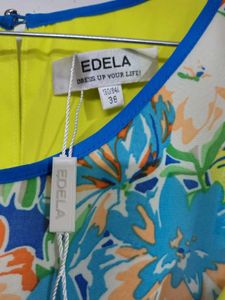 Dubai Imported Edela Floral Sheer Dress