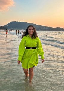 Lime Green Shirt Dress