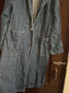 Denim Duster Coat