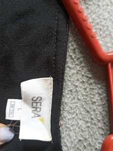 Black Floral Puff Sleeves Crop Top