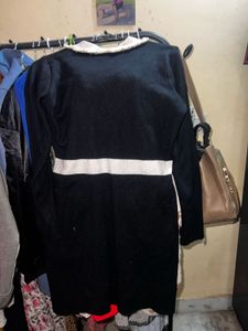 Elegant Black &amp; White Coat