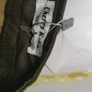 Faux Leather Pencil Skirt
