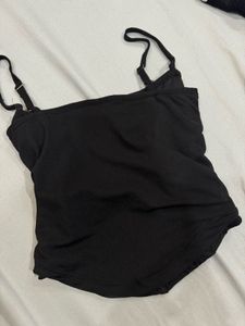 Black corset top from little box