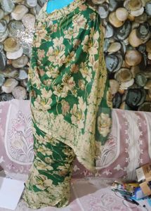 Floral Print Saree