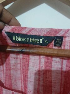 Striped Embroidered Kurti