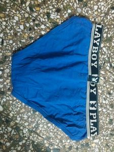 30-32 Size Used Playboy Blue Brief.