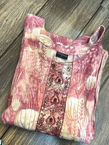 Floral Print Kurti (Size M)