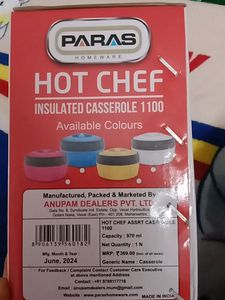 Paras company NEW Hot Chef  box