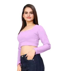 Long Sleeve Crop Top