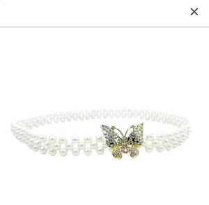 Pearl Waist Belt Chain Adjustable