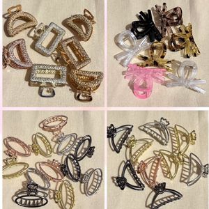 Mini Metal Claw Clips (Assorted Pack Of 5)