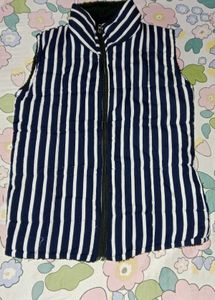 Striped Sleeveless Vest