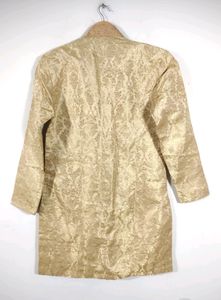 Ethos Gold Brocade Ethnic Kurta Set (Men&#39;s)