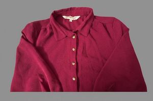 Burgundy Casual Shirt