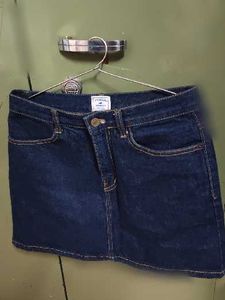 Denim Mini Skirt