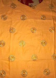 Embroidered suit
