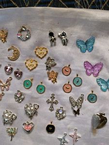 Charms For Necklaces, Earrings, Or Bracelets