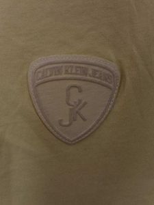 CALVIN KLEIN Men&#39;s Yellow Tshirt