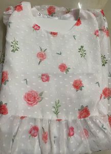 Kids Floral Frock (6-8)