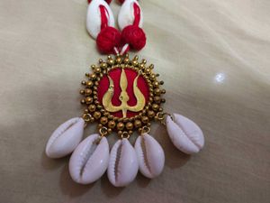 Seashell Trident Necklace Set