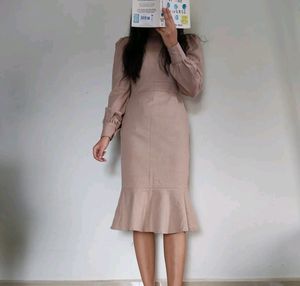 Beige Dress