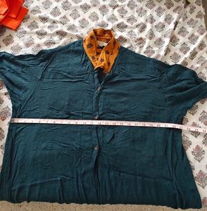 Stylish Blue Tunic Top