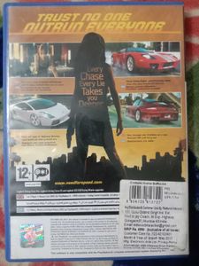 Need For Speed Undercover PS2 DVD