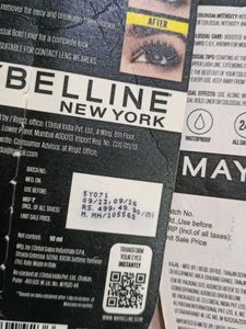 Maybelline Colossal Eyeliner, Kajal, Mascara Set