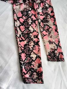 Pink Snake Print Top ❣️