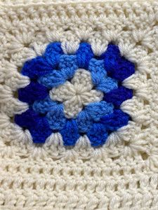 Crochet Flower Beanie