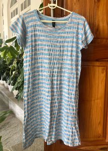 Striped T-Shirt Dress