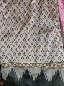 New Ash Satin Saree