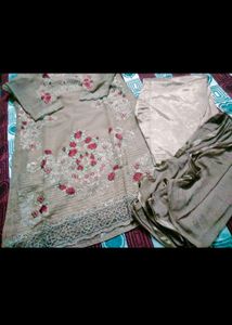 pakistani style embroidered elegant Kurta suit