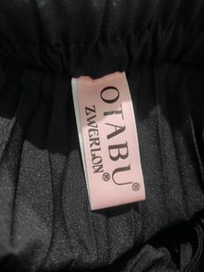 Flared Black Skirt