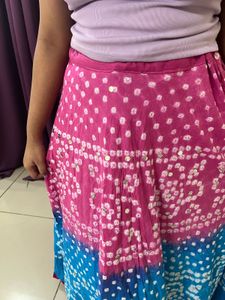 Bandhani Jaipuri Skirt - Vibrant Colors!