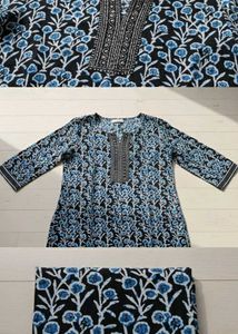 Floral Print Kurta