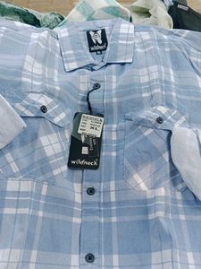 Wildneck Blue Checkered Shirt