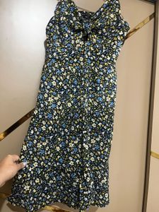 Floral Print Mini Dress